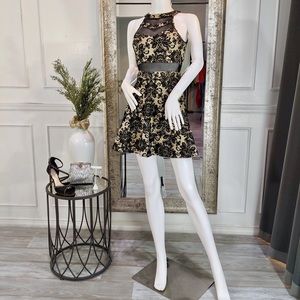 Black Ivory Short Homecoming Dress